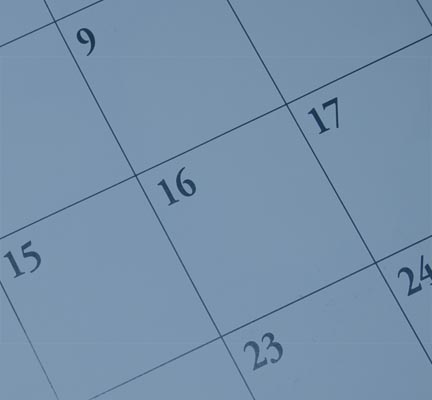 View Calendar of Events